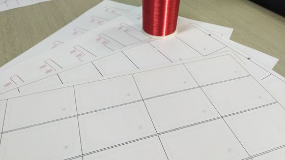 PVC RFID スマートカード インレイ / プレラムシート