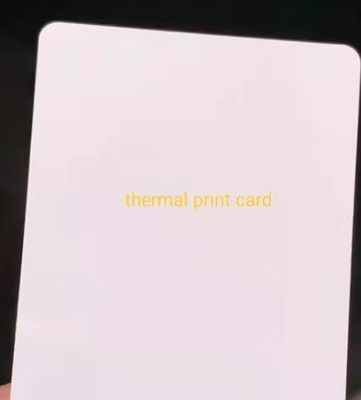熱印用PVC空白カード空白 Cr80 54*85.6mm カード製造用