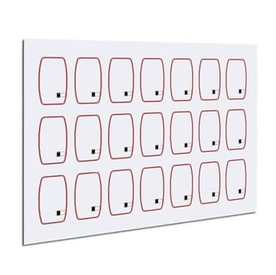 PVC RFIDカードインレイIC フーダンF08 またはミファレ1kチップID TK41004168