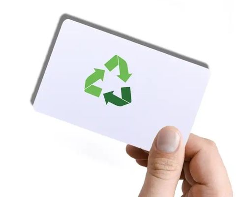 エコフレンドリー 0.3mm 白色 リサイクル印刷可能な PVC プラスチックシート スマットカードの生産
