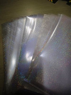 特別カード/レーザーフィルムフィルム/PVCコーティングオーヴェレイ/レーザーホログラムのためのホログラムオーバーレイ