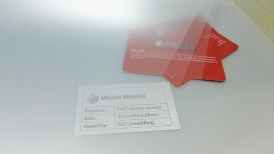 高耐久性 PVC コーティング 耐久性 65C 温度/95% 湿度 > 200 時間 層化後に透明性