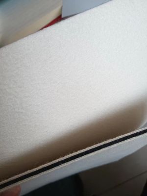 スマートカードラミネーション 毛皮の表面仕上げと黒いシリカジェルの中間の材料の快適なフェルトクッションパッド