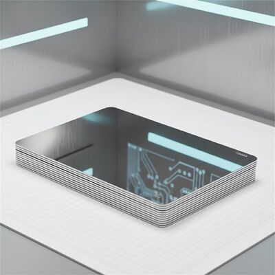 0.4-1.0mm スマートカード生産のための両面に輝く仕上げを持つステンレス鋼430BAラミネート鋼板