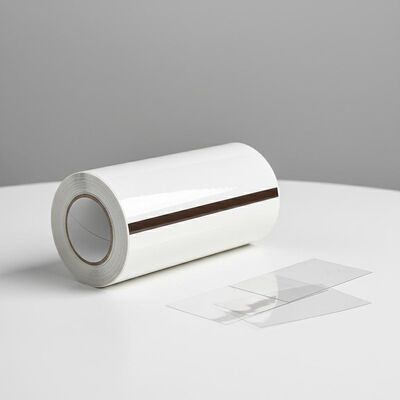 0.04-0.10mm 厚さ HICO/LOCO カード用の粘着塗装で覆われた透明磁気ストライプ