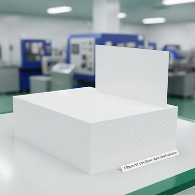 0.30mm 厚さ 銀行カード製造用のオフセット印刷可能なPVCコアシート