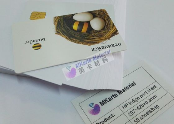プラスチック ポリ塩化ビニール カード作成のためのポリ塩化ビニール シートを印刷するKonica A3 A4デジタル