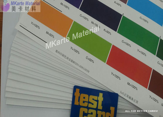 MGIデジタルの強い小便をする強さの印刷できる白ポリ塩化ビニール シート0.15mm-0.40mm