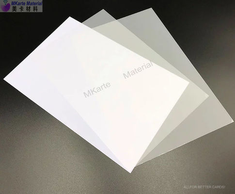 0.15mm+0.46mm+0.15mmの白いドラゴン ポリ塩化ビニールの非薄板になるインクジェット シートMNI-3