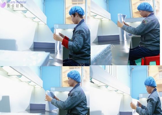 オフセット印刷可能なシートラミネーションに使用される、低劣化PVCカード未コーティングオーバーレイフィルム