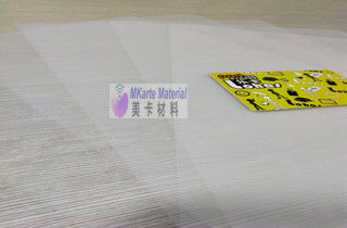 正常なPCカードの生産のための透明で光沢が無い上敷のPCのプラスチック シート