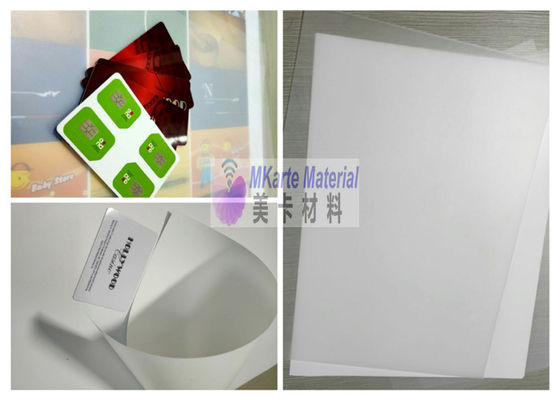 IDカードProducitonのための白いPETGプラスチック シートの環境保護材料