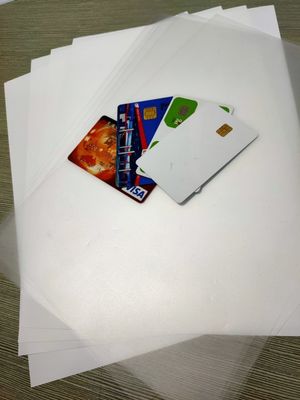 無接触ICカード生産のための295*480mm低いVicatのPCのプラスチック シート