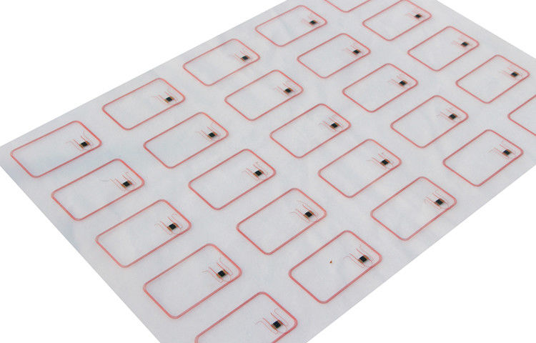 5x5 Pvc RFIDインレイ / プレラムシート 製造 F1108 TK4168 チップ