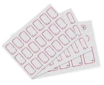 3*8 4*8 6*8 レイアウト RFIDインレイプレラム PVCインレイシート RFID接触式カードシート プラスチックカード製造用