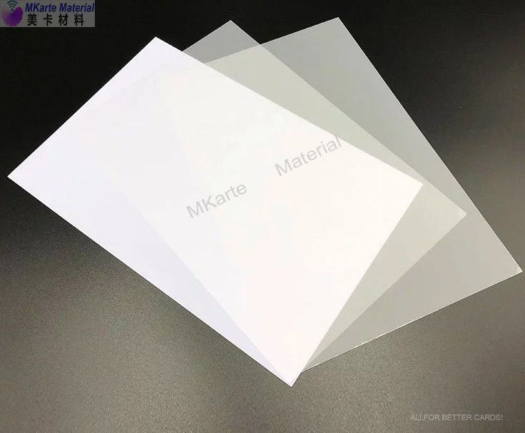 0.15mm+0.46mm+0.15mmの白いドラゴン ポリ塩化ビニールの非薄板になるインクジェット シートMNI-3