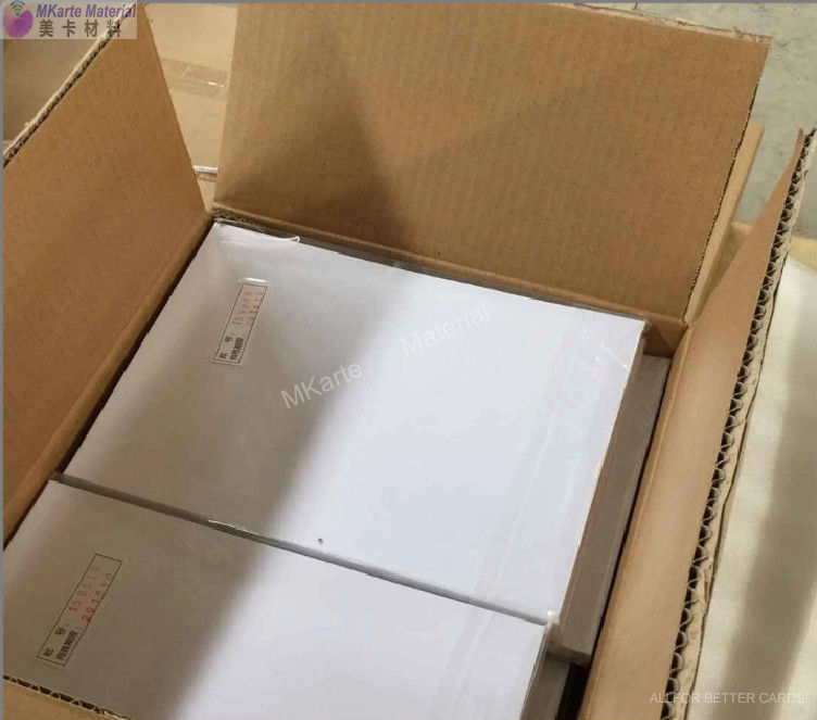 透明なインクジェット印刷シート白いポリ塩化ビニールの中心シートの透明なインクジェット シート