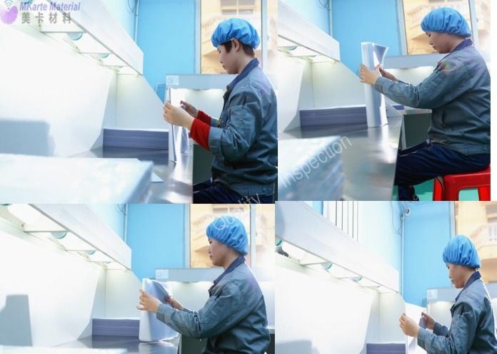 0.04-0.10mm厚さのオフセットプリント可能シートラミネーションのためのゆっくりと減少するPVCオーバーレイフィルム